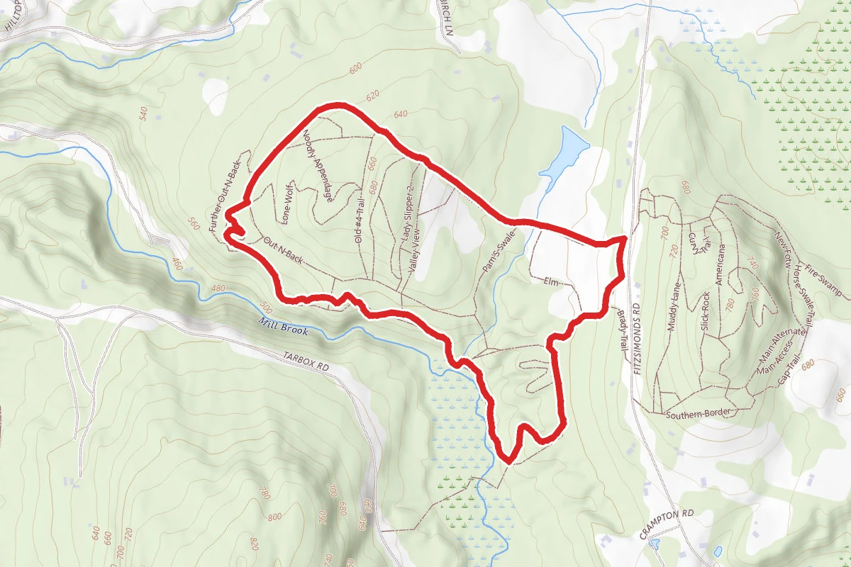 Mobbs Valley, Mobbs Farm and Out'n Back Loop