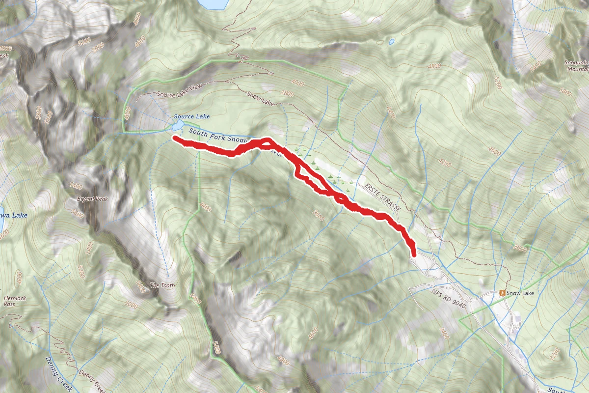 South Fork Snoqualmie Snowshoe Trail