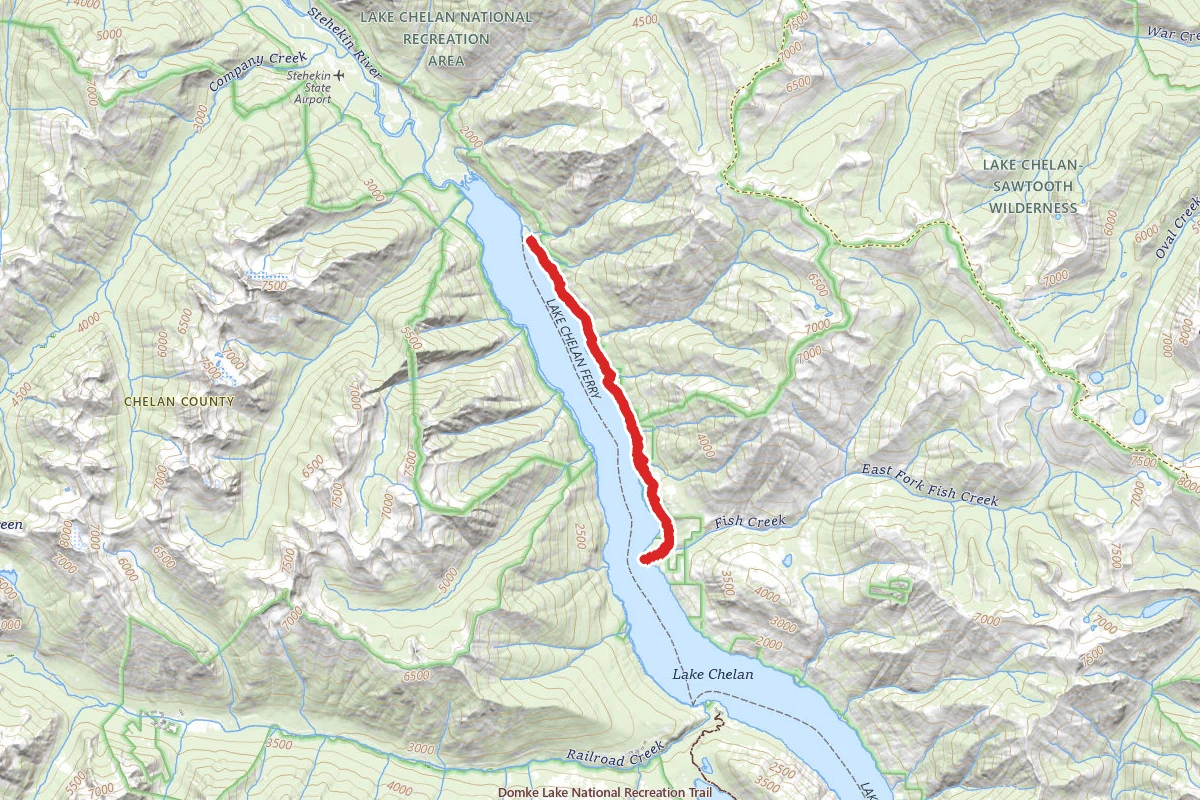Chelan Lakeshore Trail