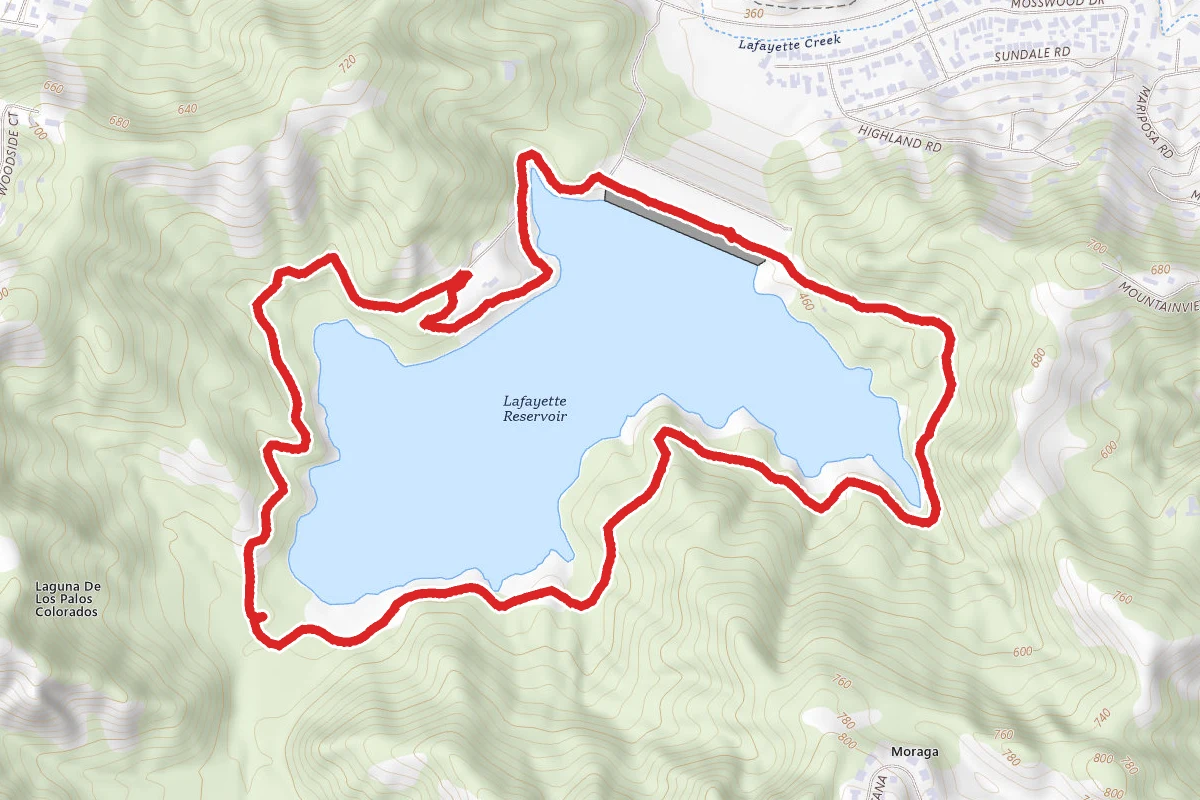 Lafayette Reservoir Loop
