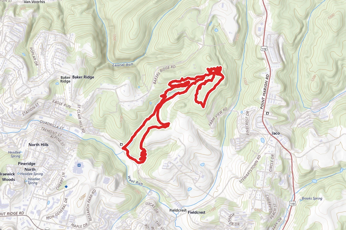 Bakers Ridge Trail