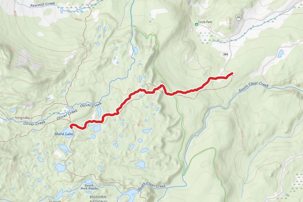 Sherd Lake Trail