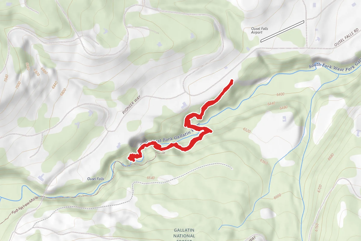 Ousel Falls Park Trail