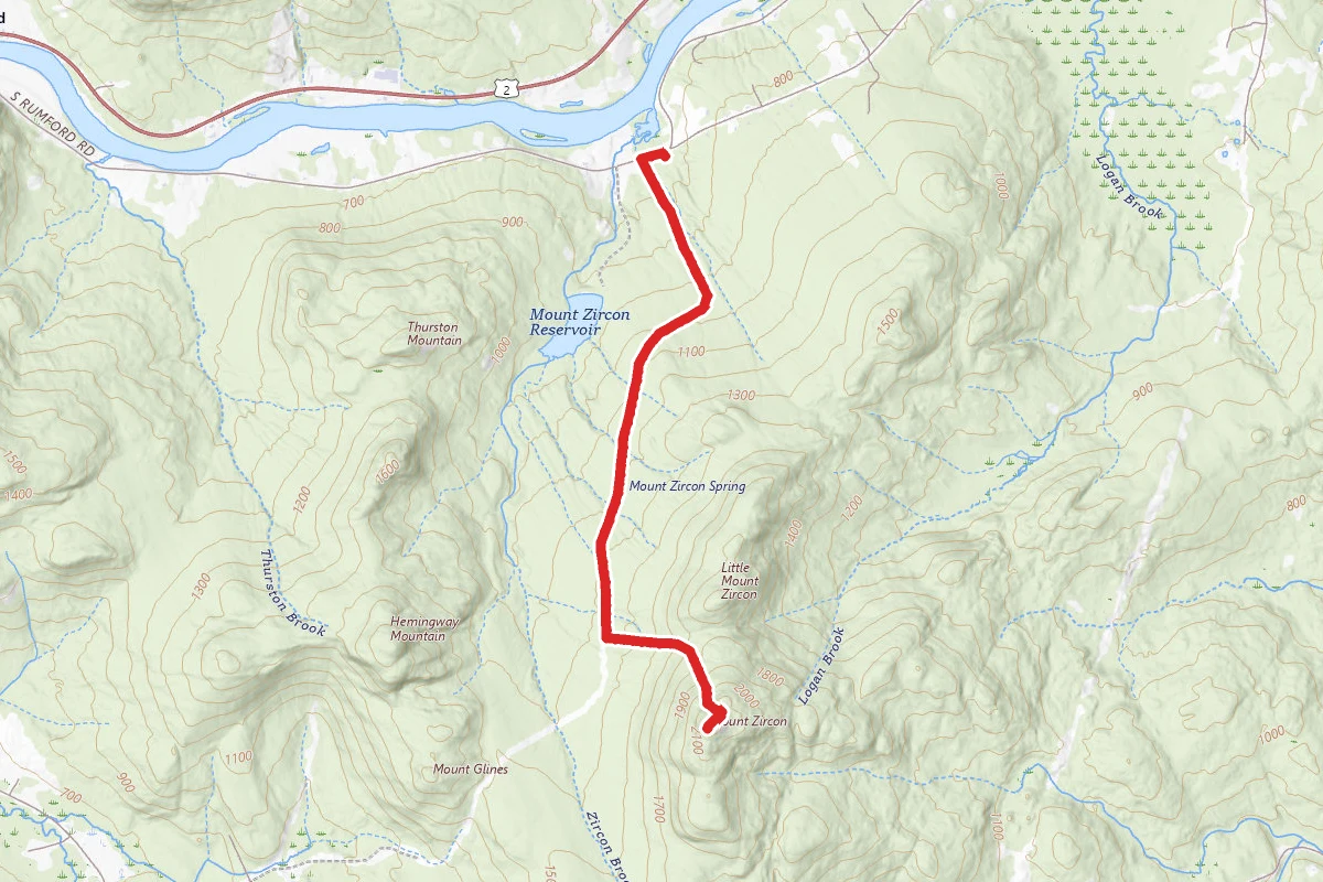 Mount Zircon Trail