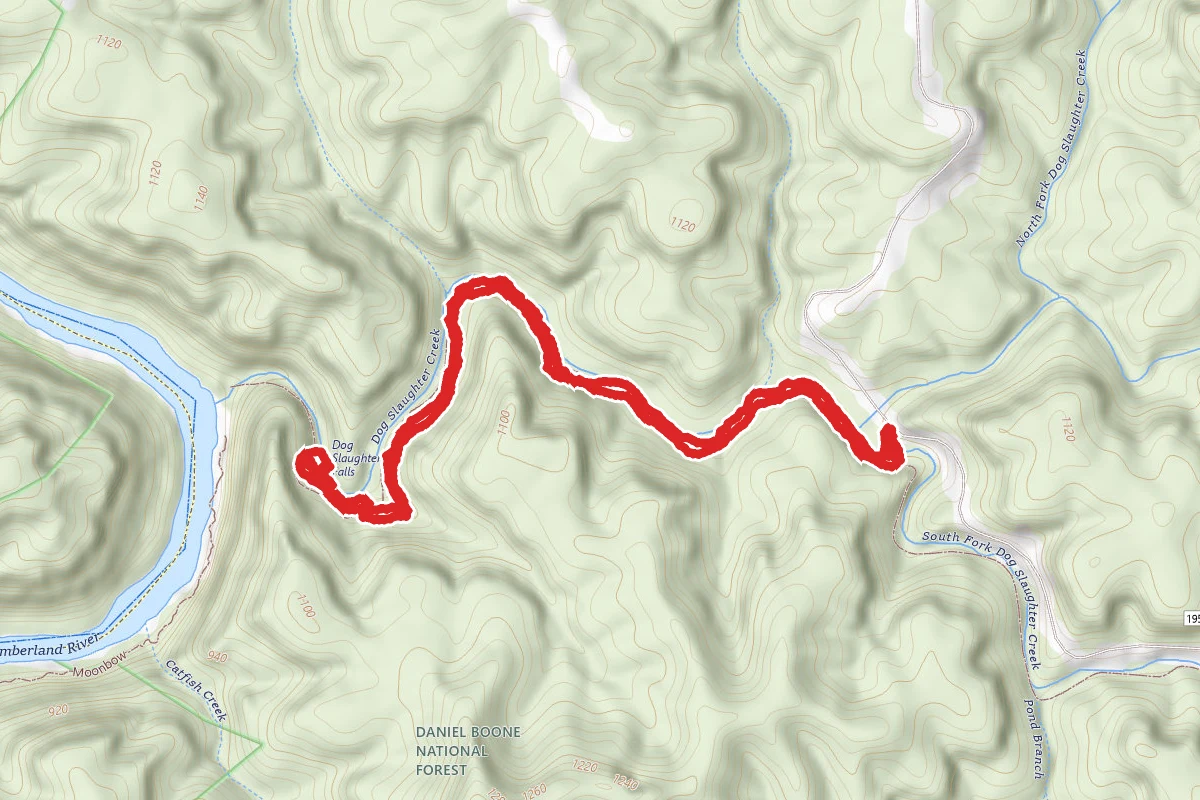Dog Slaughter Falls Trail