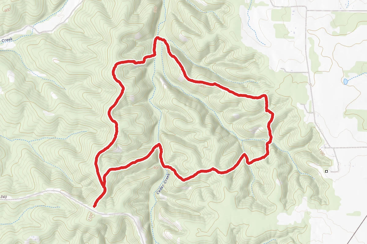 Spring Creek Gap Glade Trail