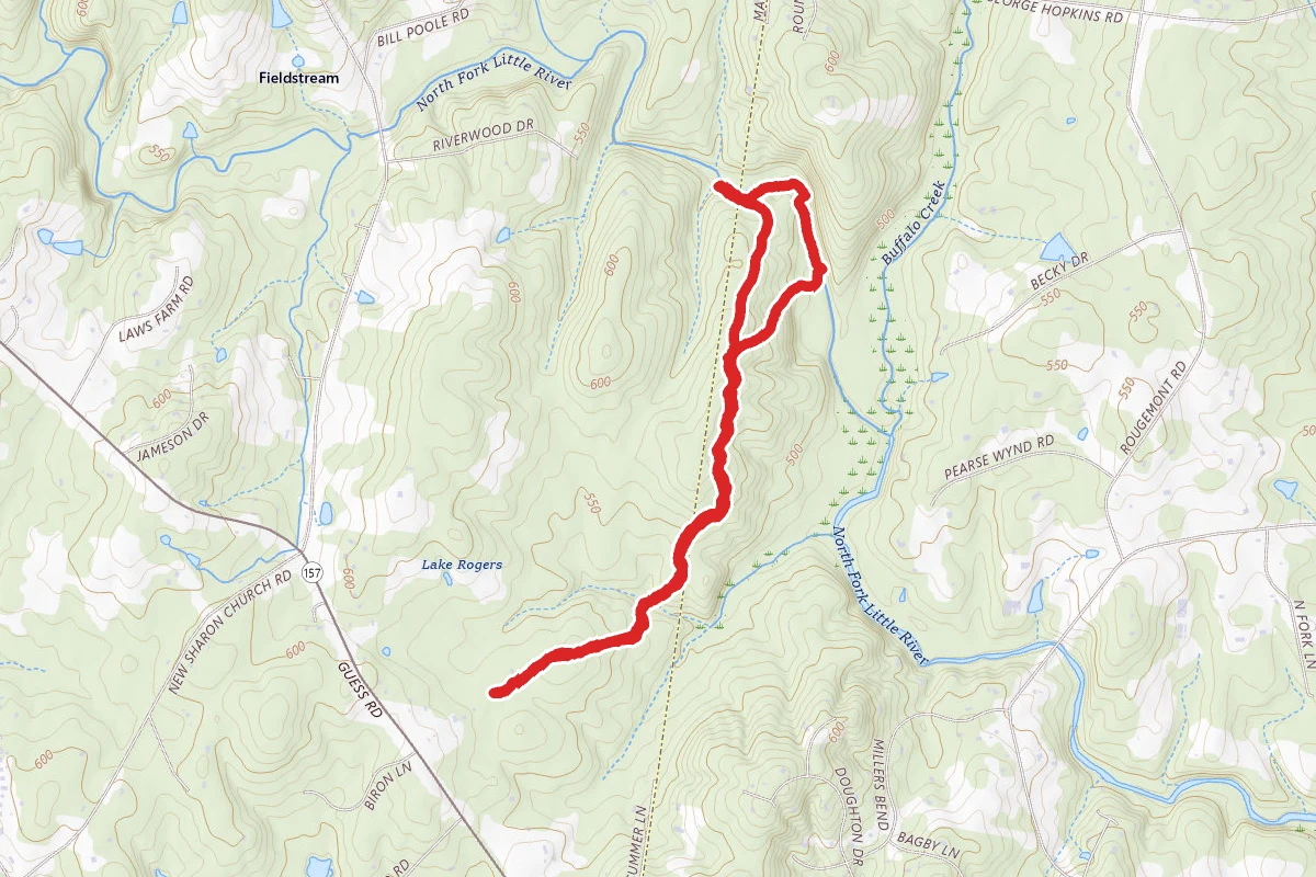 Ridge Trail to North River Trail