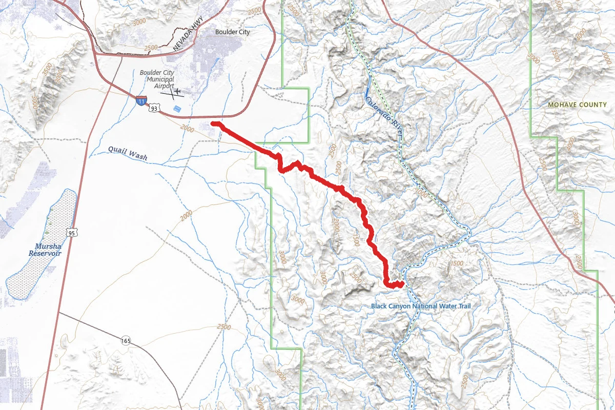 Burro Wash OHV Trail