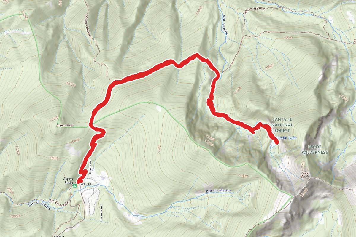 Nambe Lake Trail