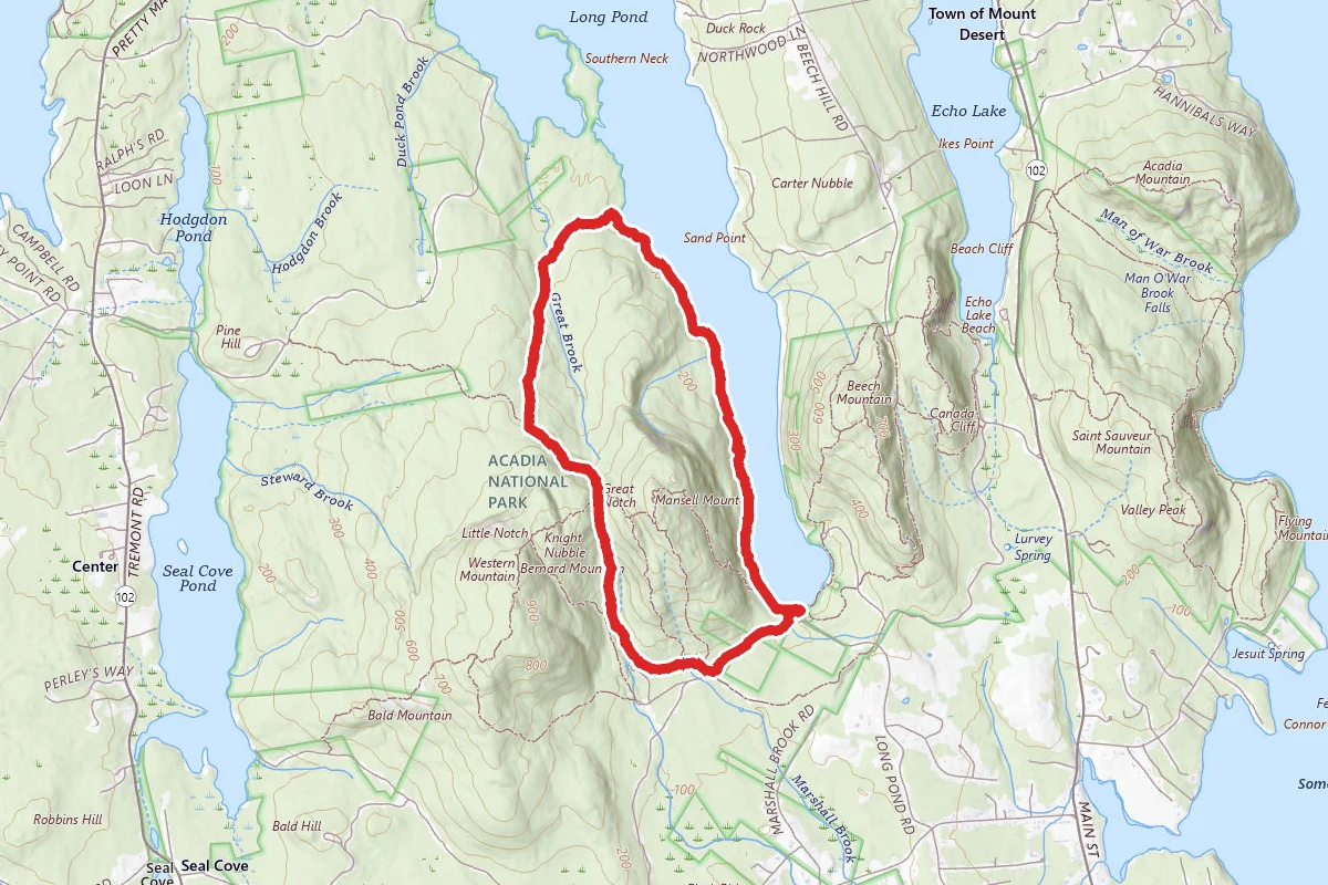 Long Pond And Great Notch Trails