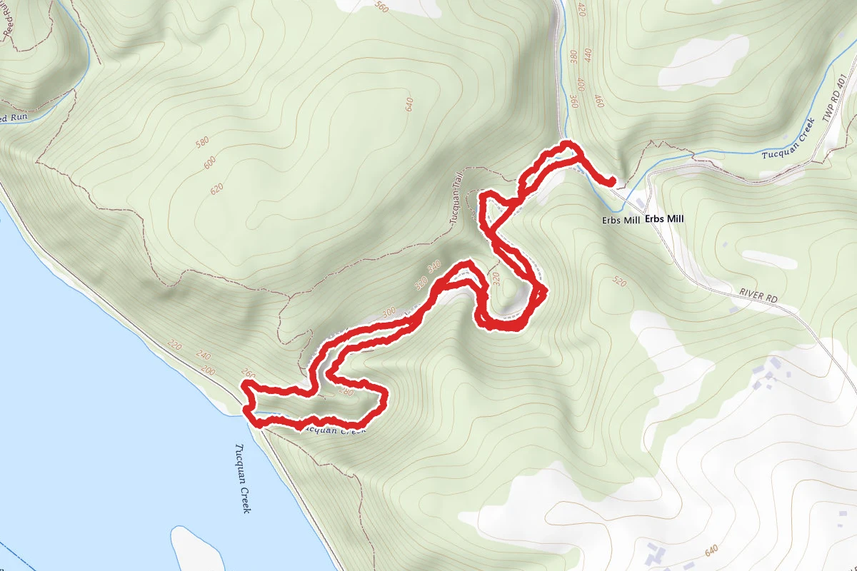 Tucquan Glen Loop Trail