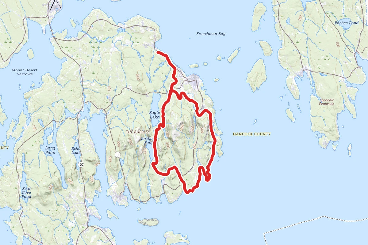 Acadia Park Loop Road