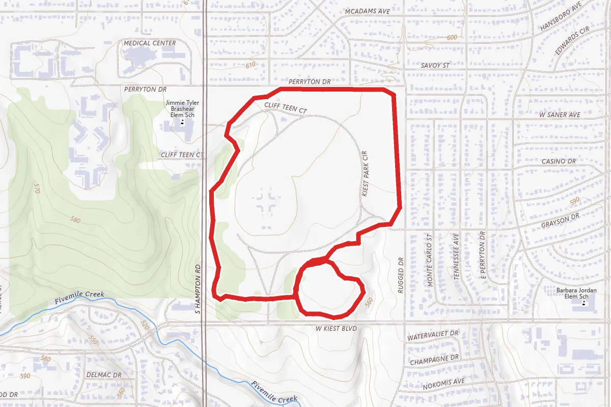 Kiest Park Trail