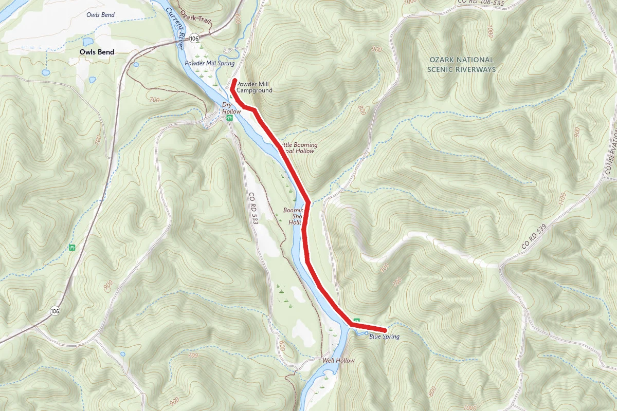 Blue Spring Trail