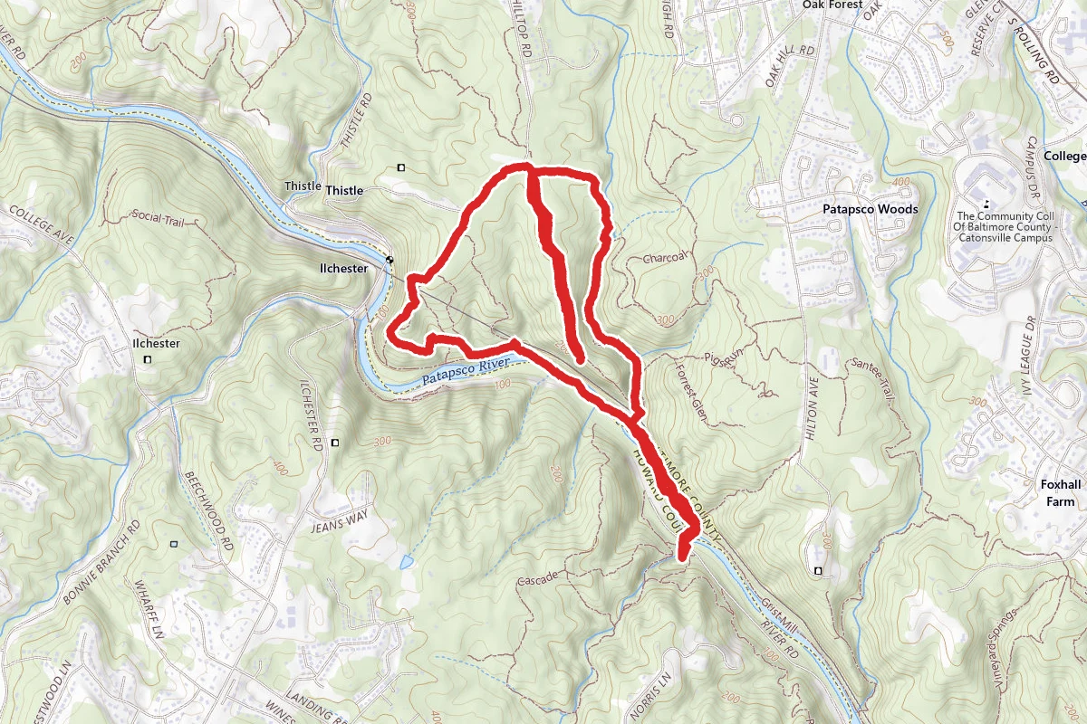 Buzzards Rock and Hilltop Loop