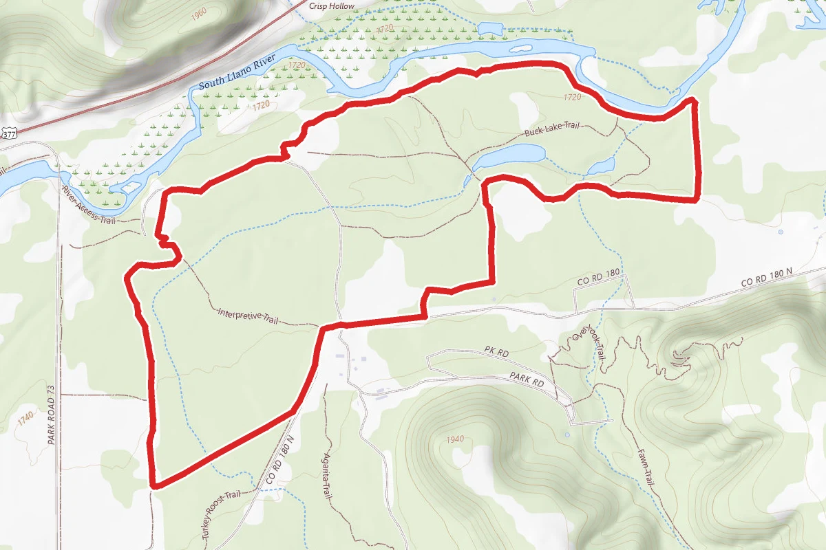 South Llano River State Park Loop Trail