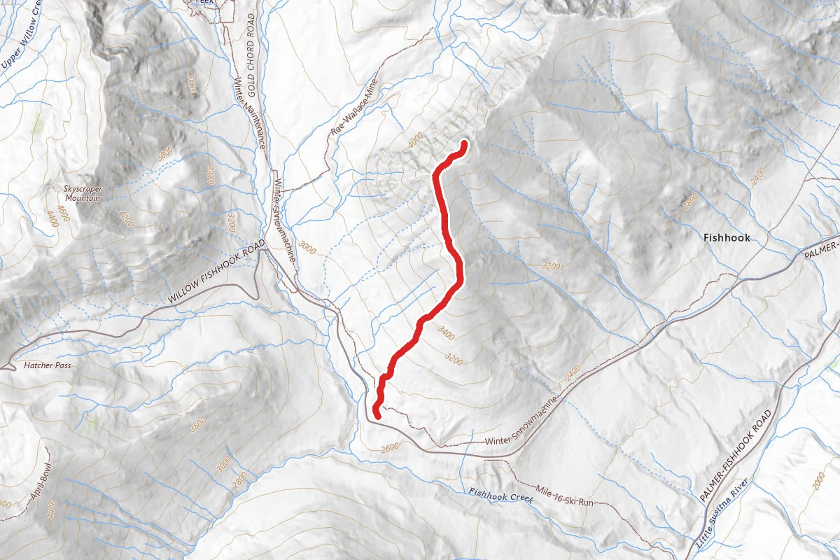 Fishook Trail (Marmot Mountain)
