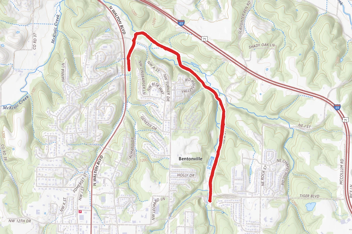 North Bentonville Trail