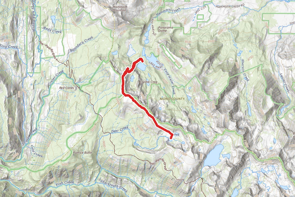 Lake George to Deer Lakes