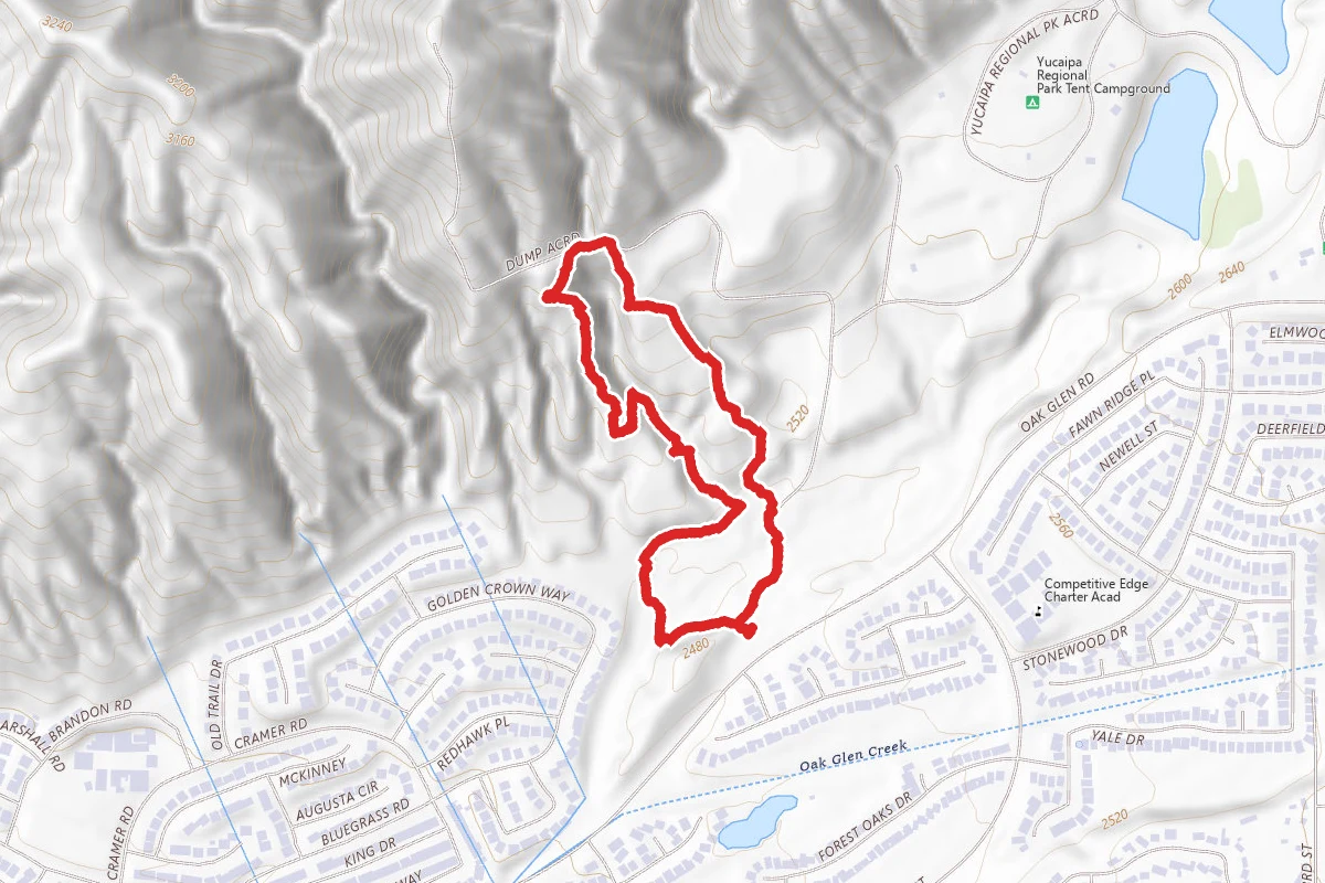 Lower Zanja Trail Loop