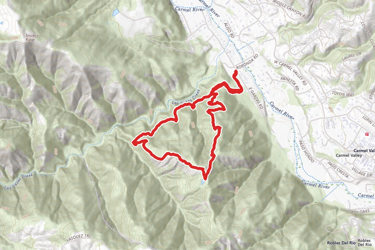 Garland E Garza, East Ridge and Terrace Loop