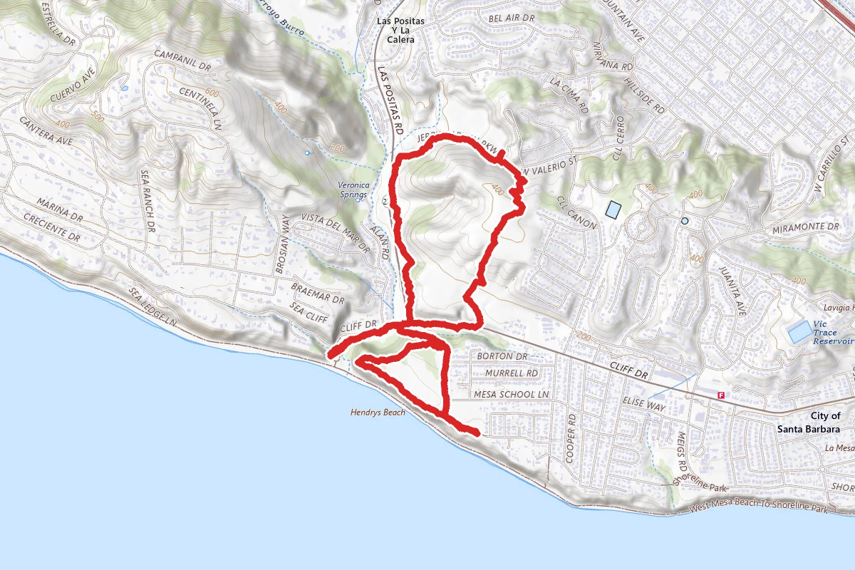 Elings Park Sierra Club Trail