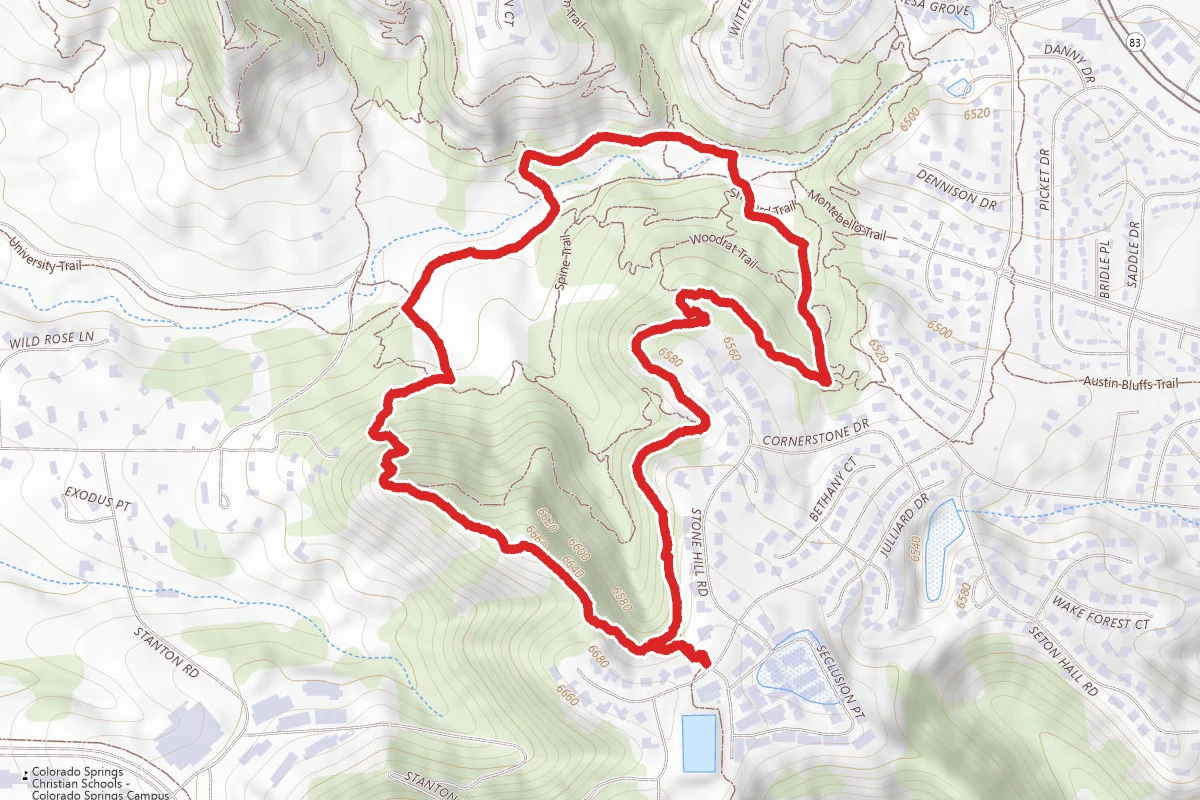 Angry Squirrel and South Hill Loop
