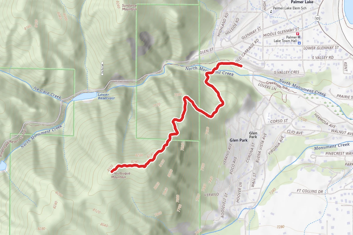 Chatauqua Mountain Trail