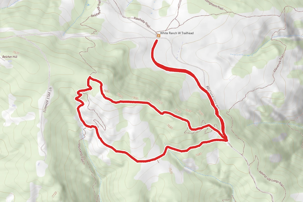 Sawmill Trail and Belcher Hill Trail Loop