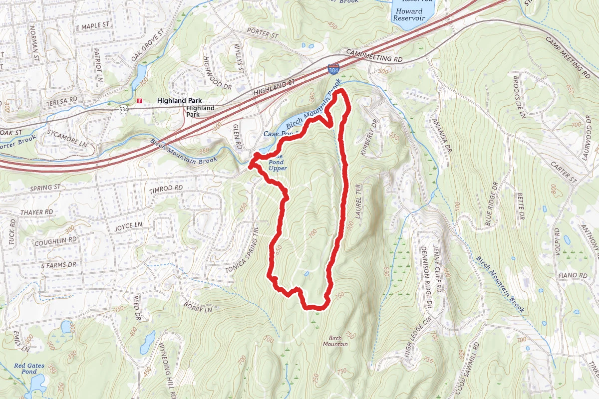 White and Pink Trail Loop