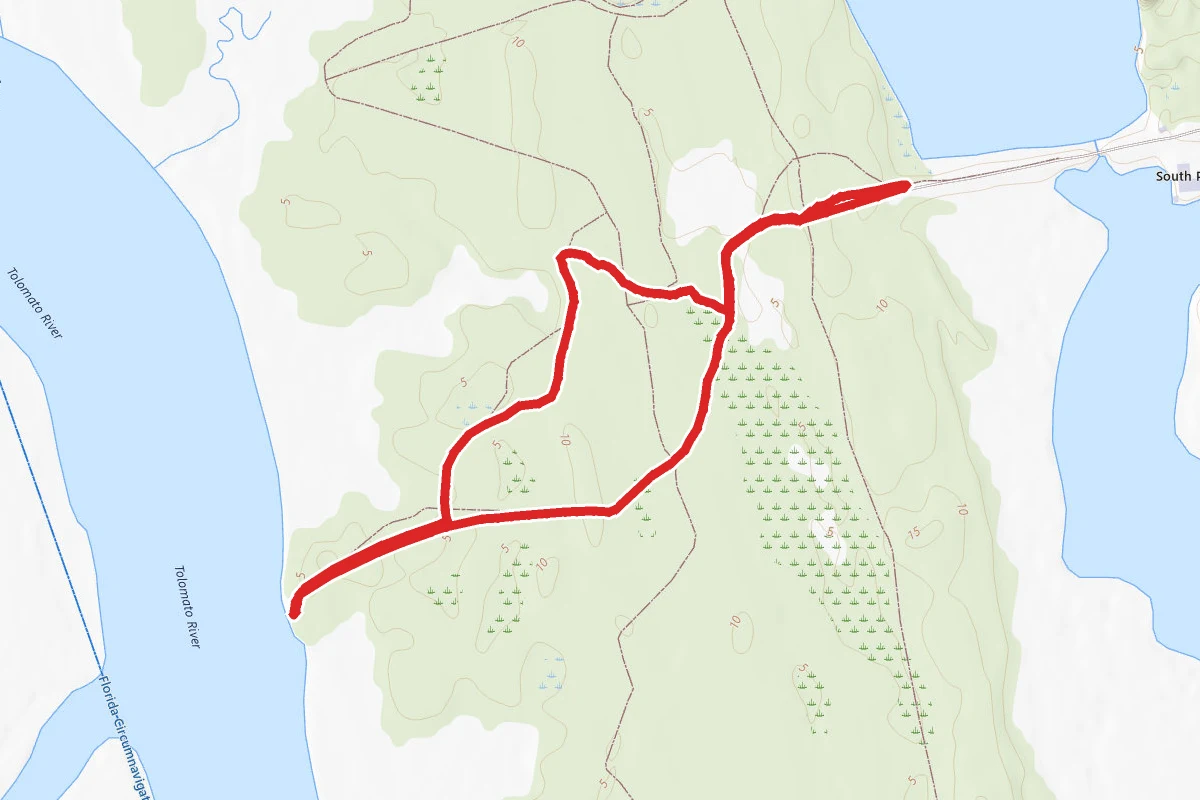 Guana Trail, Marshview Lane, and Shellbluff Road