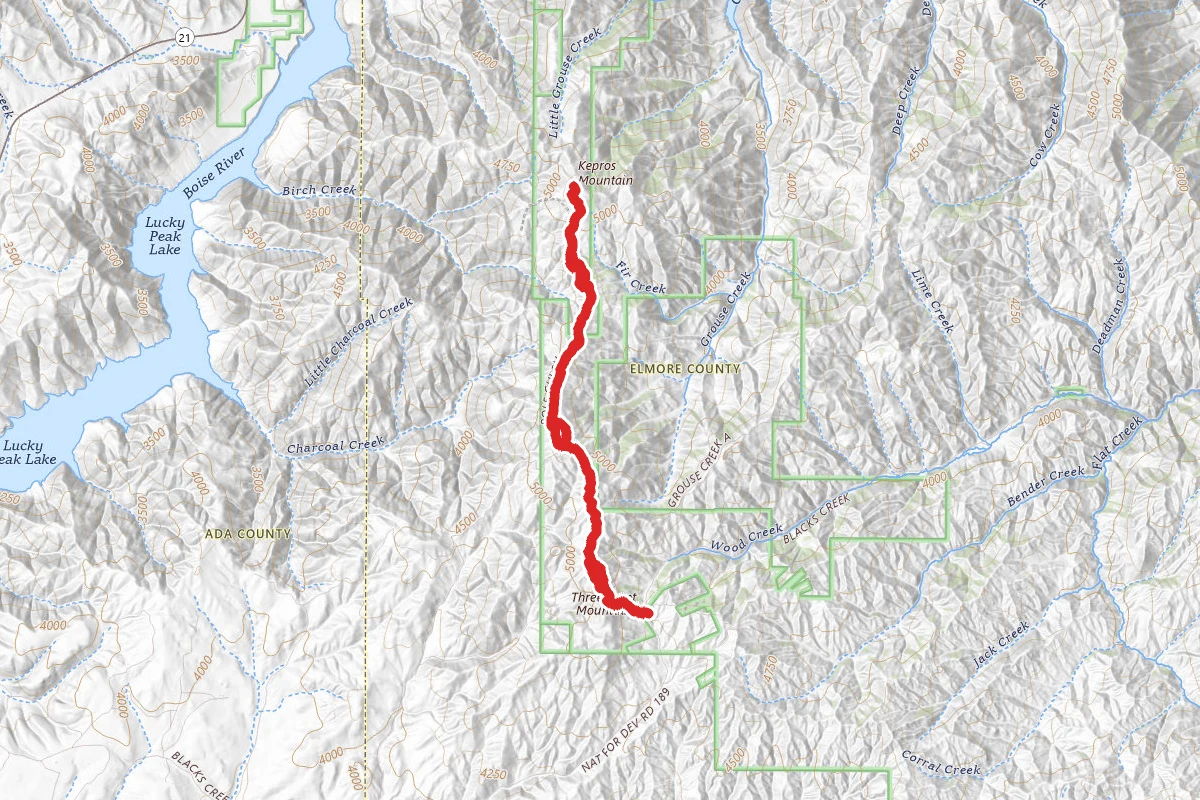 Kepros Mountain Trail