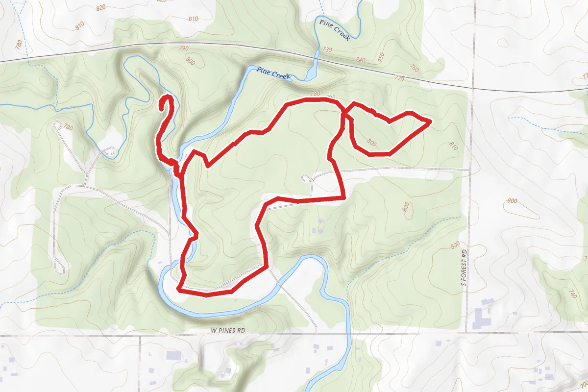 White Pines State Park Loop