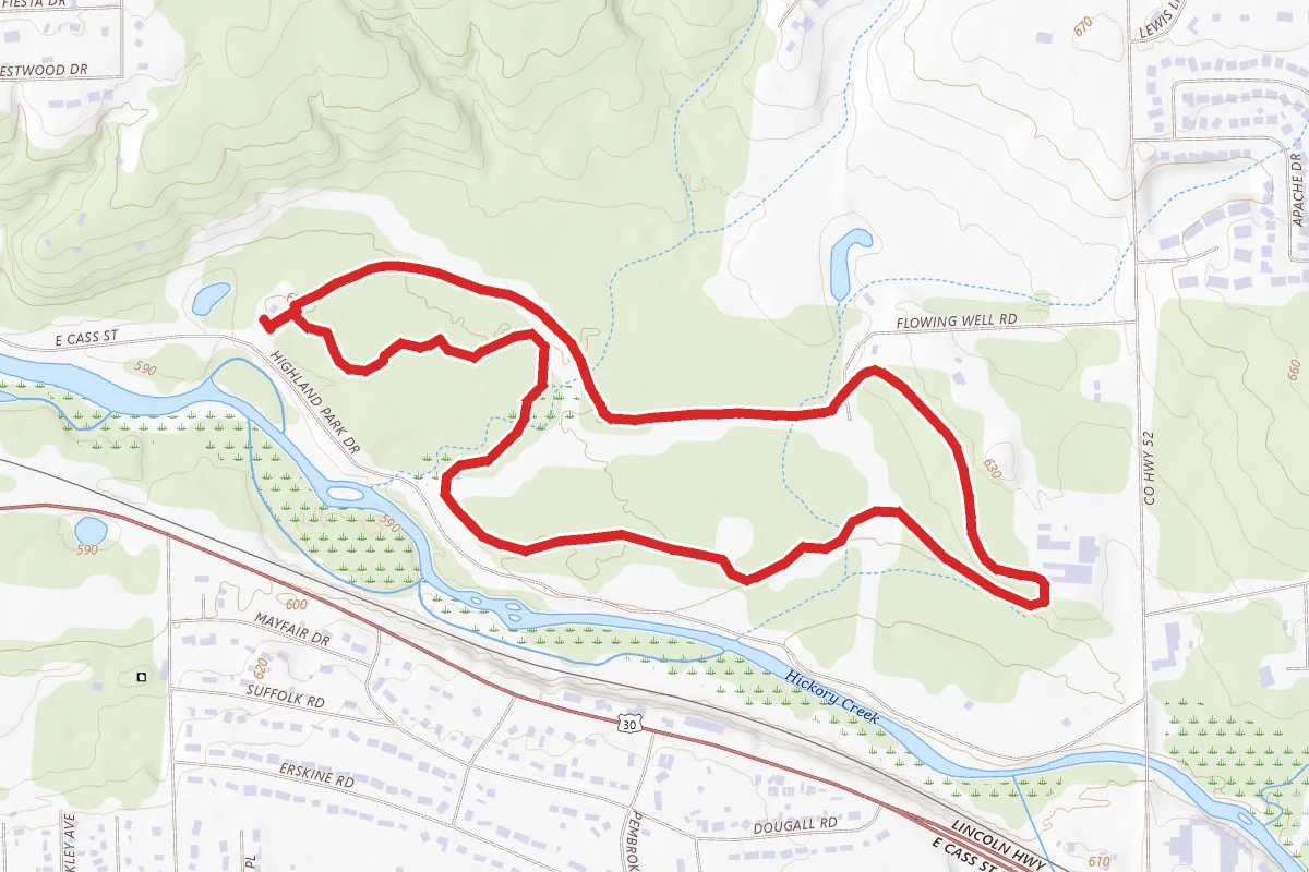 Pilcher Park Loop Trail