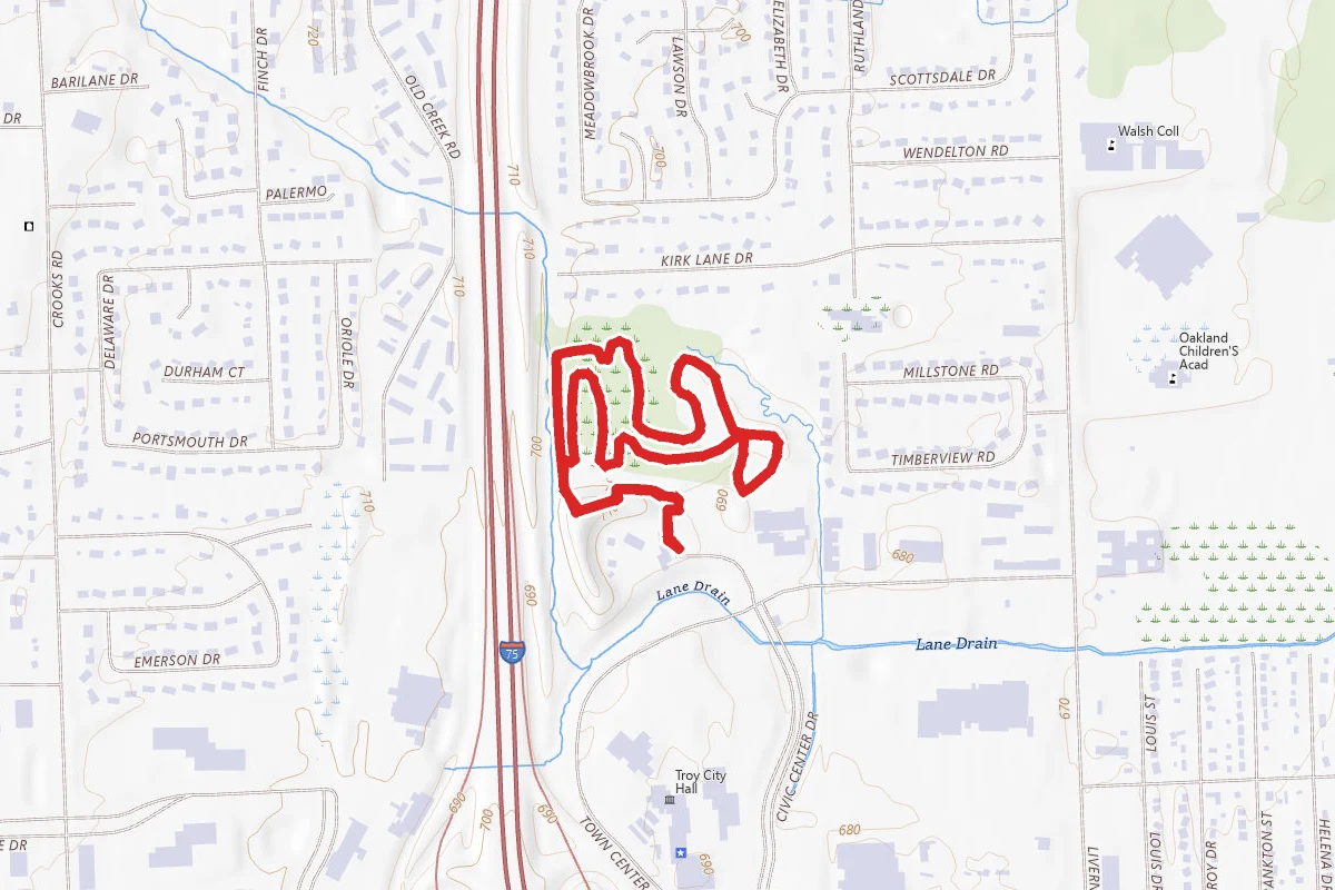 Troy Community Center Trail