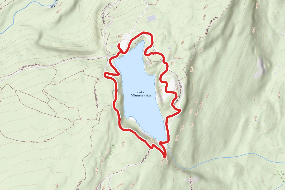 Lake Minnewaska Loop Trail