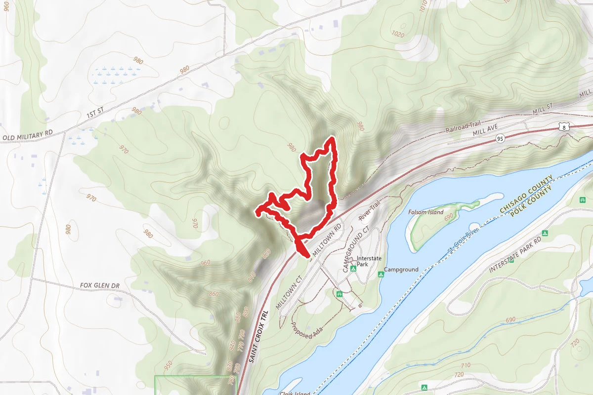 Sandstone Bluffs Trail