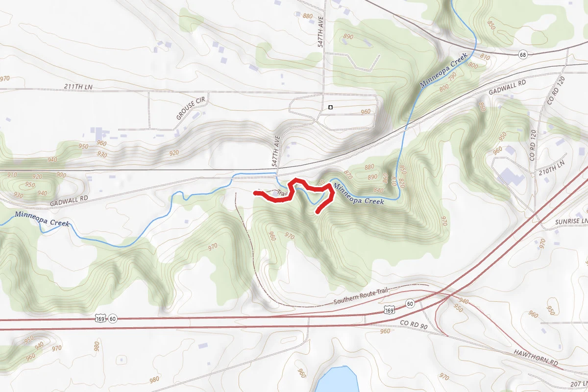 Minneopia Falls Trail