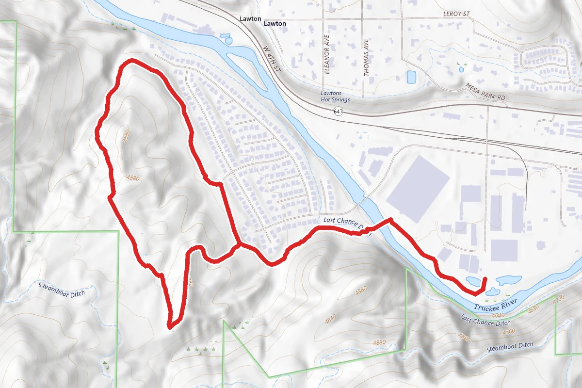 West Plateau Loop
