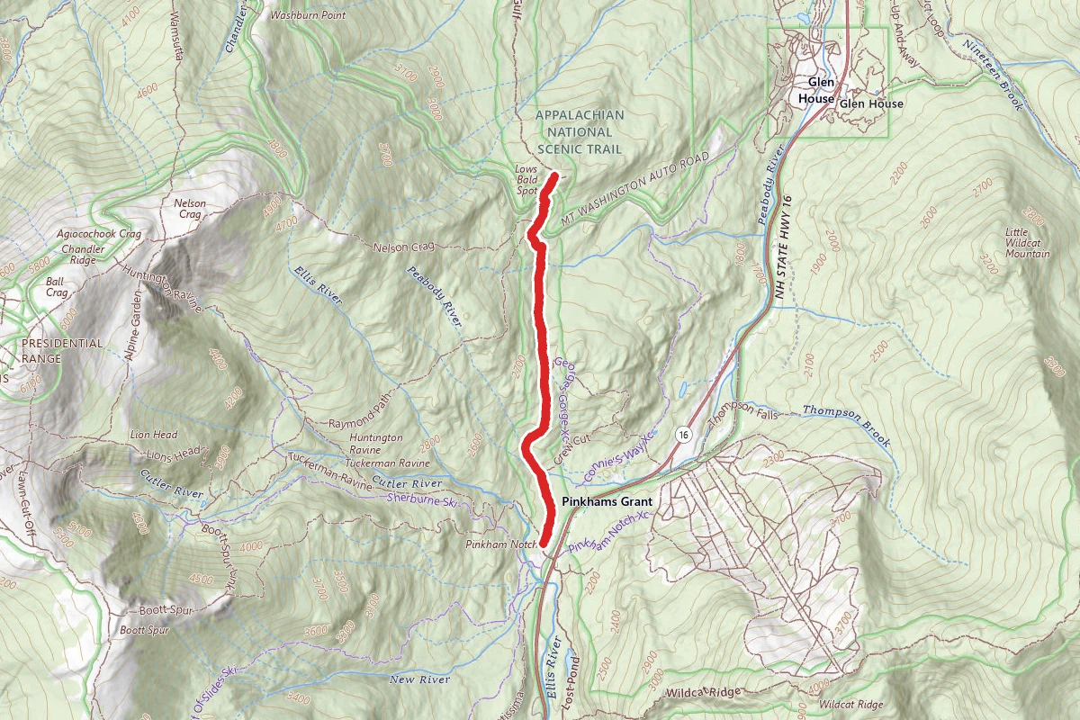 Lowe's Bald Spot Trail