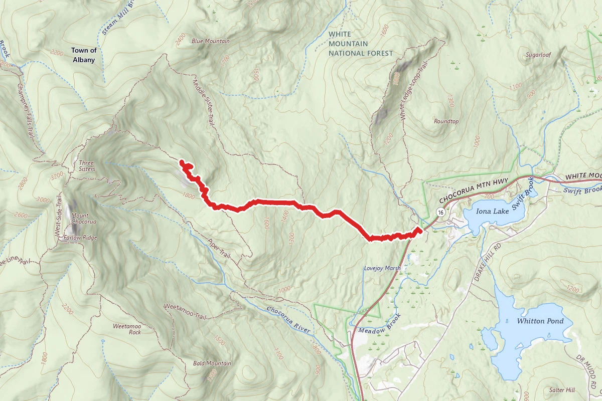 Carter Ledge Trail