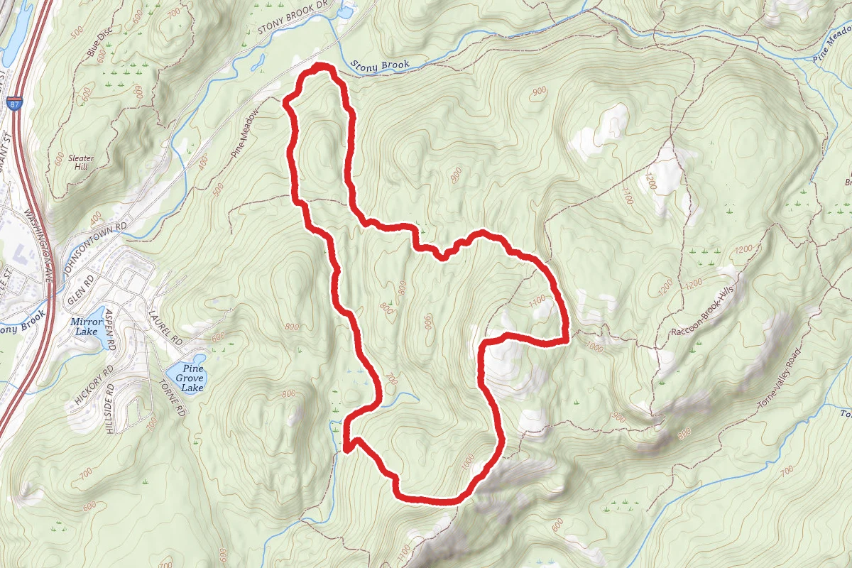 Seven Hills and Reeves Brook Loop