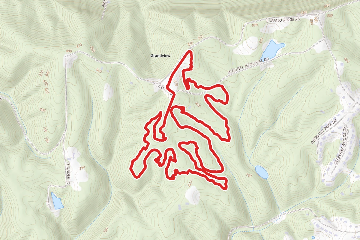 Mountain Bike Trail (Short Loop)