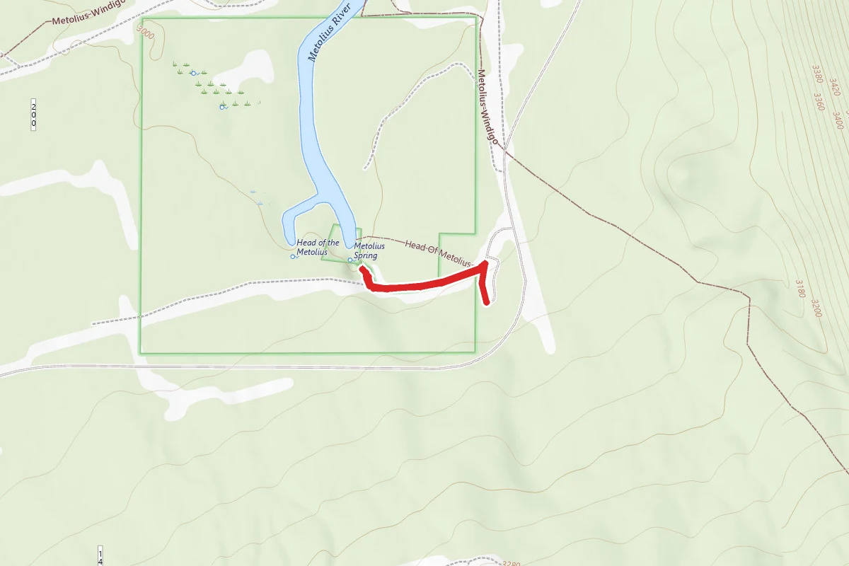Head of the Metolius River Overview