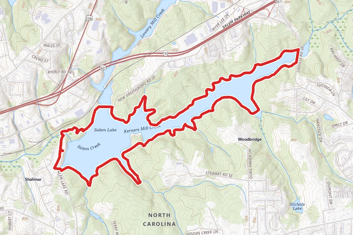 Salem Lake Trail