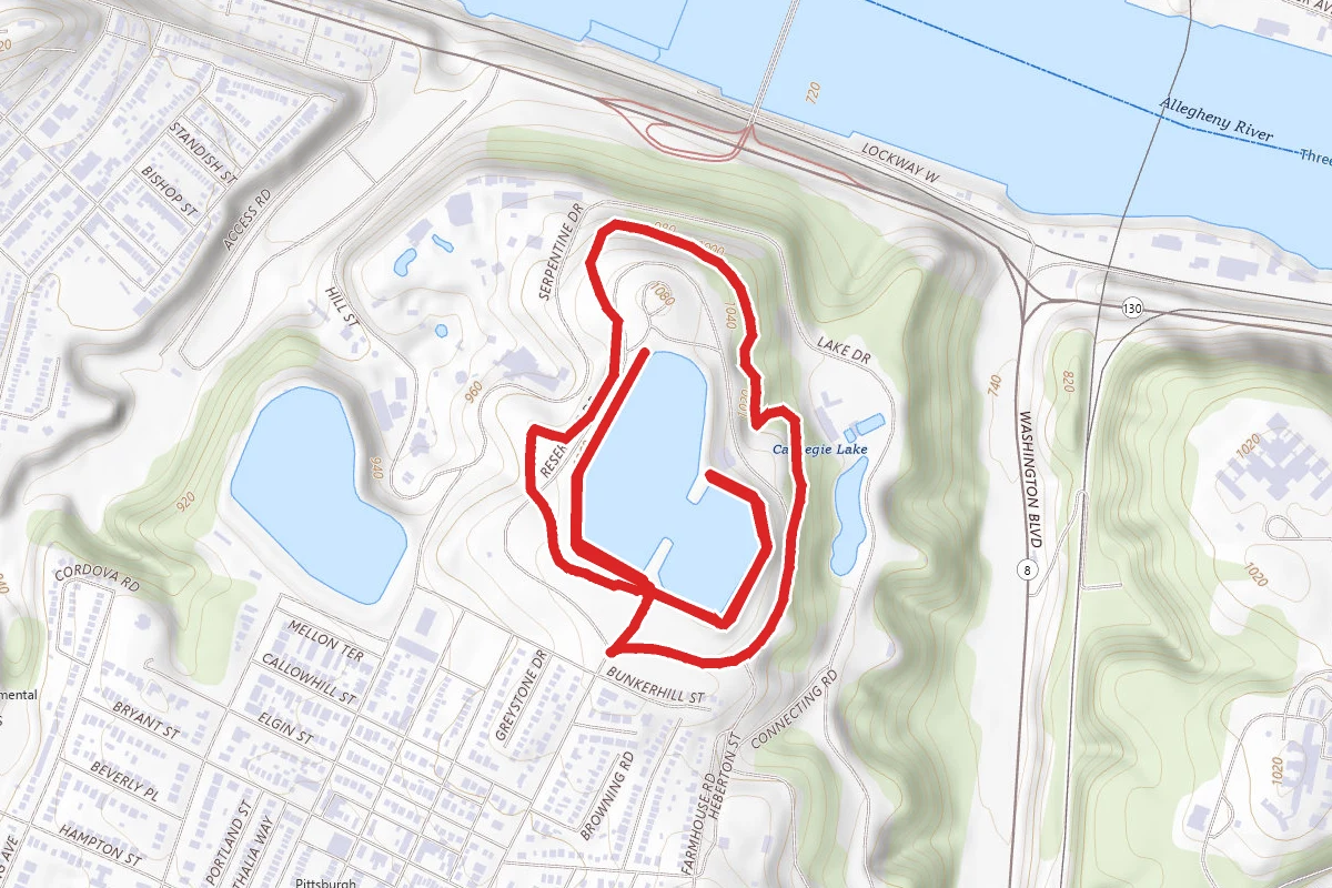 Highland Park Double Loop Trail