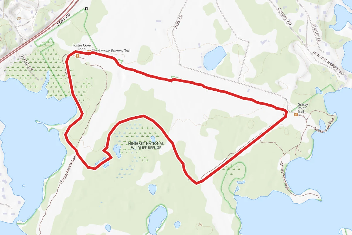East Beach, Ninigret Conservation Area Trail