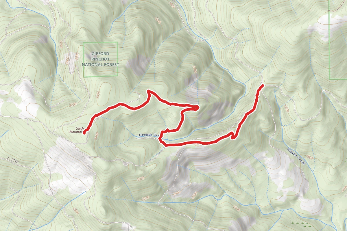 Larch Mountain via Tarbell Trail
