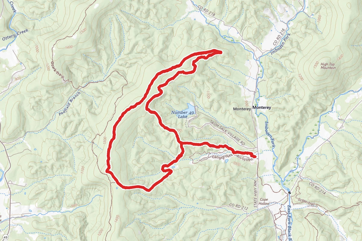 Goggins Mountain Trail