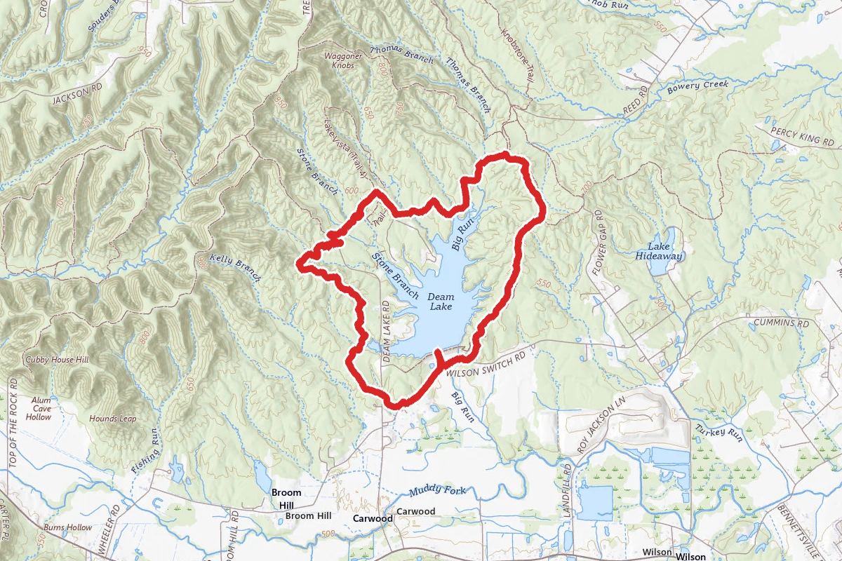 Deam Lake Loop (Yellow Trail)